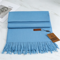 Mila | Warmer Kuscheliger Winter-Schal in Blau