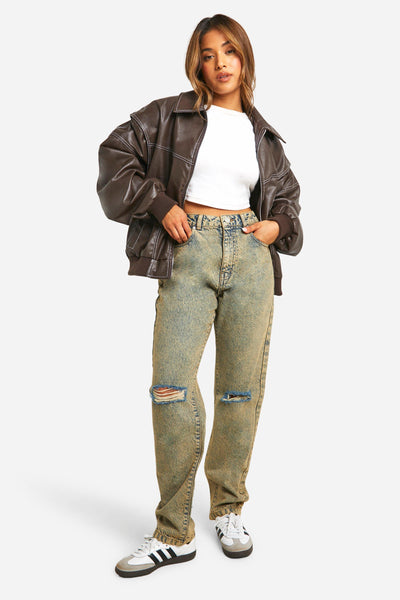 Fudus | Lederjacke für Fliegerlook