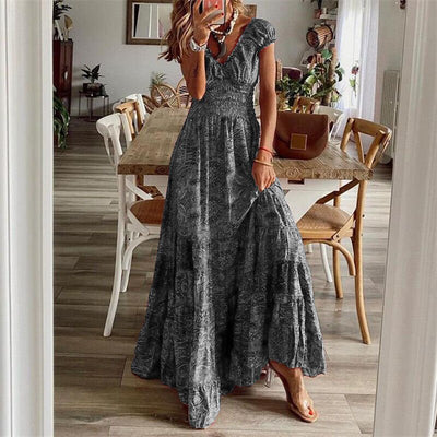 Boho Maxikleid für Damen