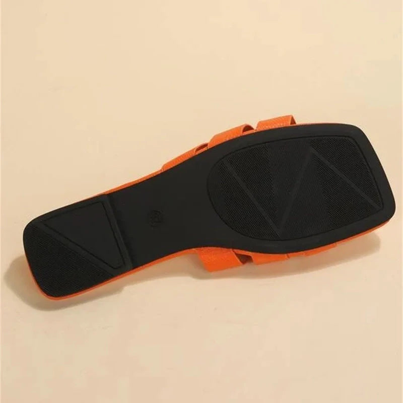 MORANDO - H LUXURIÖSE FLACHE SANDALE