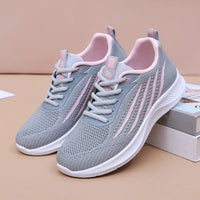 Nikola | Damen Sportschuhe Laufschuhe Sneaker in Grau