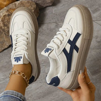 Nina | Orthopädische Gepolsterte Sneaker in Blau