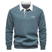 Noah | Herren Eleganter Polopullover in Grün