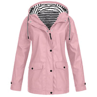 Merlia - Wasserdichte Jacke für Damen in Rosa