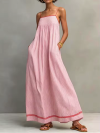 Janne | Sommer-Maxikleid in Rosa