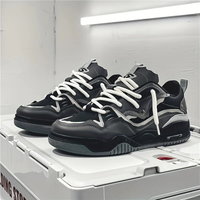 Pascal | Herren Moderne Freizeit Sneaker in Schwarz