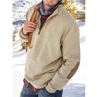 Eleganter Winterpullover für Männer - JAKO in Khaki