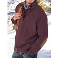 Eleganter Winterpullover für Männer - JAKO in Weinrot