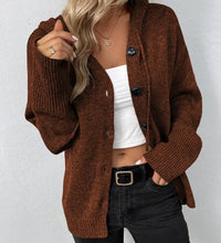 CARA – Luxuriöse Strickjacke für Damen in Braun