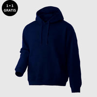 MARVIN™- Lässige Kapuzenpullover für Frühling und Herbst in Marineblau