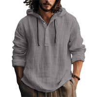ANGEL | Luxus-Kapuzenshirt in Grau