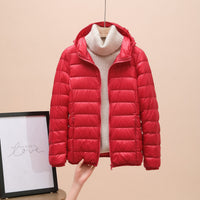 NOLA – Ultraleichte wattierte Jacke in Rot