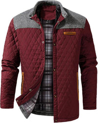 Malek -  Colorblock-Jacke | Setze ein Statement in Rot