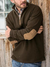 Eleganter Winterpullover für Männer - JAKO in Koffee