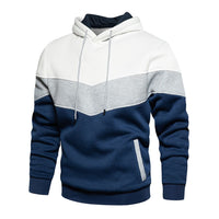 Kapuzenpullover aus Baumwolle - SCHOELER in Marine blau