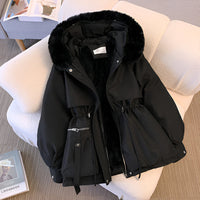 Elegante Winterjacke in Schwarz