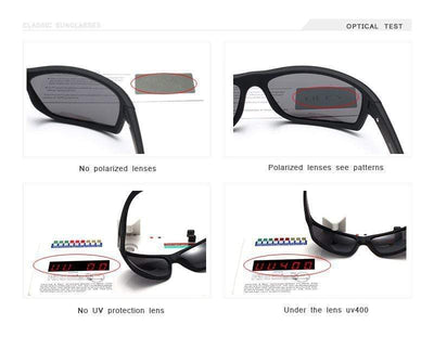 Jaxon | Sportsonnenbrille Polarisierte Linsen, UV400 Schutz, Kunststoff