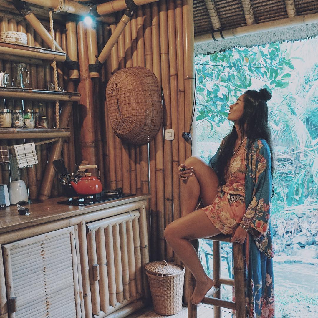 Fudus | Lange Kimonorobe Mit Fledermausärmeln