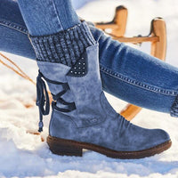 Iris - Bequeme Stiefel in Blau