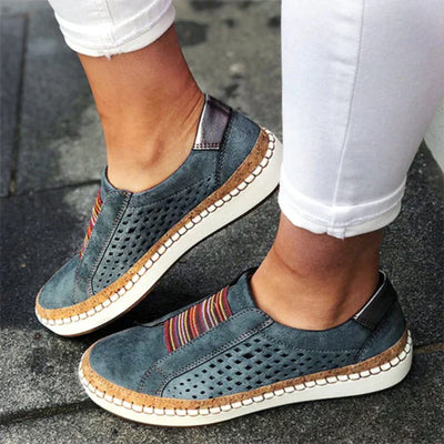 Petra - Boho Leinwandschuhe für Frauen