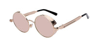Juno | Vintage Steampunk-Sonnenbrille in Rosa