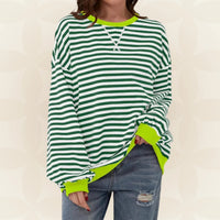 Juliana | Lässiger Oversized-Pullover in Grün