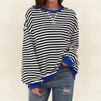 Juliana | Lässiger Oversized-Pullover in Schwarz