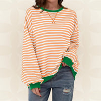 Juliana | Lässiger Oversized-Pullover in Orange