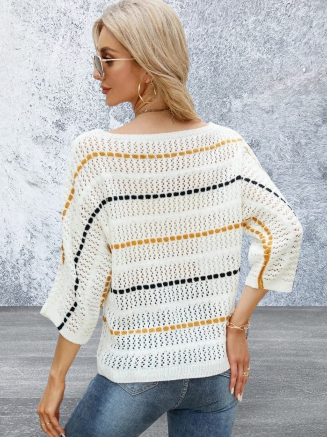 Fudus | Hohe Taille Rohsaum Asymmetrischer Jeansrock