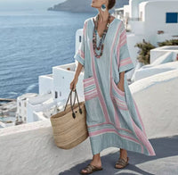 Selma | Elegantes Maxikleid in Rosa