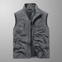 Robin | Funktionale Cargo-Weste in Grau
