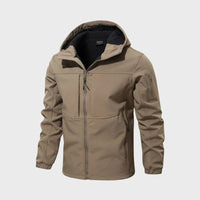 Roland | Herren Wasserdichte Softshell Jacke in Khaki