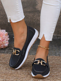 Rosemunde | Damen Loafer Schuhe mit Schnalle in Schwarz