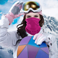 CozyGuard™ Thermo Halswärmer mit schützendem Bandana-Design in Rosa