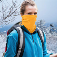 CozyGuard™ Thermo Halswärmer mit schützendem Bandana-Design in Gelb