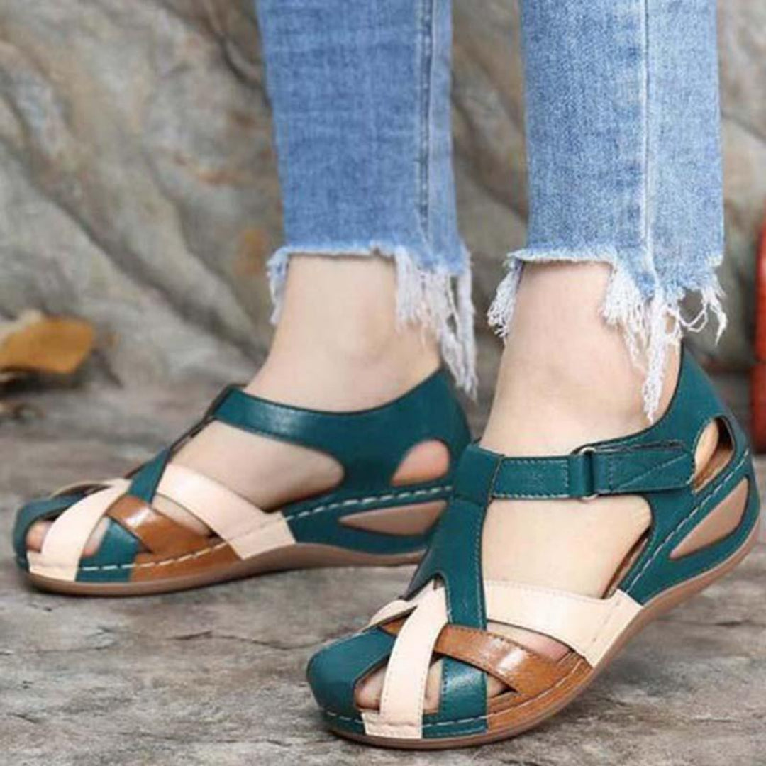 Karin | Offene Sandalen Damen Atmungsaktive Sommerschuhe für den Alltag