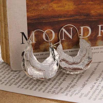 Micara - Textured Silvers - Ohrringe
