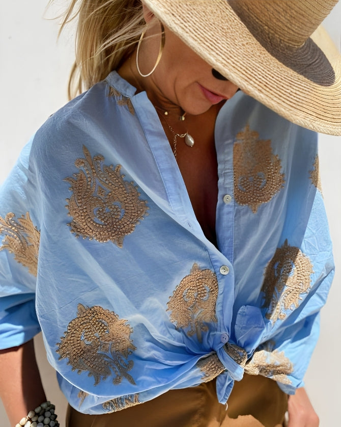 Krista™| Ibiza Style Chic Bluse