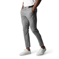 Schmale Chino-Hose für Herren in Grau