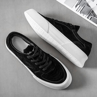 Steinbock - Ultra-bequemer Turnschuhe aus echtem Leder