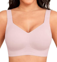 Nora | Seamless Full-Coverage Push-Up BH in Pink