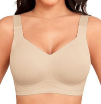 Nora | Seamless Full-Coverage Push-Up BH in Nude