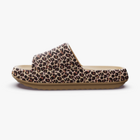 Rumi - Komfortable Hausschuhe in Leopard