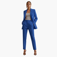 Seraphima | Damen Blazer Anzug Set mit Hose in Blau