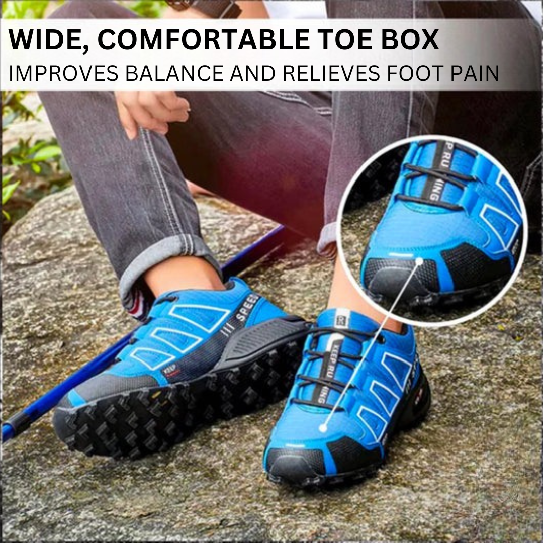 OrthoTrekking Pro - Ergonomic Trekking and Hiking Shoes for Pain Relief