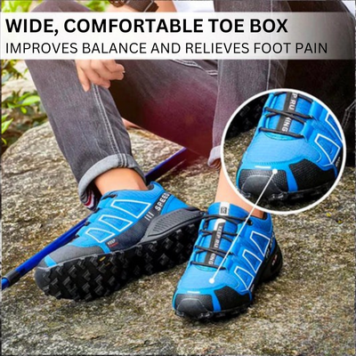 OrthoTrekking Pro - Ergonomic Trekking and Hiking Shoes for Pain Relief