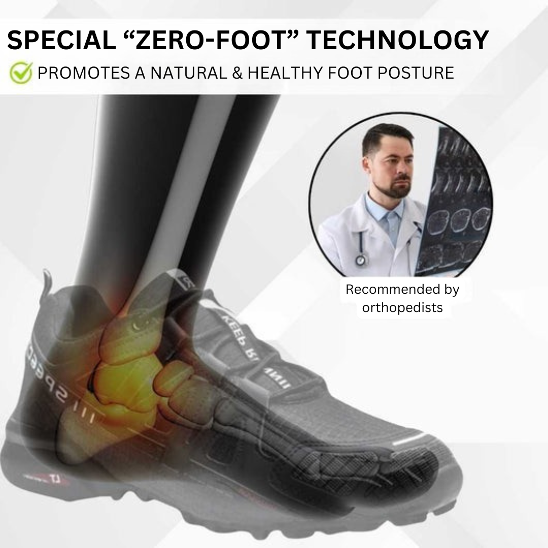 OrthoTrekking Pro - Ergonomic Trekking and Hiking Shoes for Pain Relief
