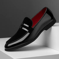Simon | Herren Klassische Penny Loafer in Schwarz