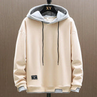 Maxence -  Klassischer Urbaner Hoodie in Beige