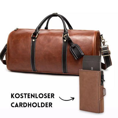 Bündelangebot : Leder Sporttasche & kostenloser Cardholder
